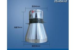 China Vibration 25k / 45k Multi Frequency Ultrasonic Transducer 60w supplier