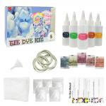 DIY Tie Dye Kits company wholesale with Rubber Bands, Gloves, Plastic Film for Family Friends Groups Party Supplies for sale