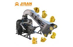 China Hydraulic Excavator Mounted Pile Hammer Oem Odm Service Available supplier