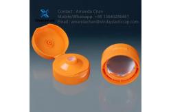 China PP Plastic Flip Top Cap With Silicone Valve For Squeeze Honey Condiment supplier