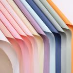Thickened Solid Color Waterproof Flower Wrapping Paper 56CM * 56CM Customized Packaging Size 60X30X3cm for sale