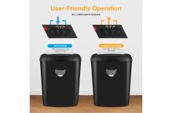 China 12 Sheet Cross Cut Shredder With 25L Bin supplier