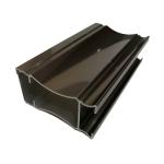 High Glossy Machined Champagne Anodized Aluminium Extrusion Profiles