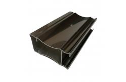 China High Glossy Machined Champagne Anodized Aluminium Extrusion Profiles supplier
