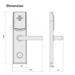 RF288 Electronic hotel smart lock system
