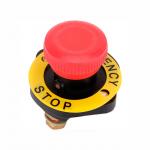 300A 200A 150A  AUTOMOTIVE & MARINE Emergency Push Button Isolator Battery Cut Off Switch With A Removable Yellow EMERGENCY STOP for sale