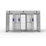 Indoor & Outdoor RFID Card Biometrics Facial Recognition Three Lane Full Height Turnstile for sale