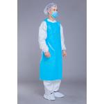 Oil Proof 25gsm CPE Disposable Protective Gowns for sale