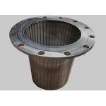Wedge Wire Screen for Tank Equipment, Johnson Resin Trap Filter With Flange for sale