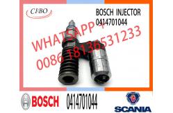 China Genuine Unit Fuel Injector 0414701066 0414701044 For Scania 1805344 supplier