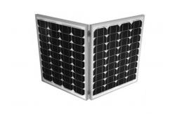 China 80 Watt Folding Solar Panels , High Efficiency Solar Panels Anti Reflective supplier