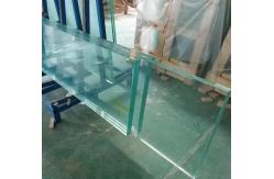 China PVB Clear Tempered Laminated Glass 6.38mm To 40.38mm supplier