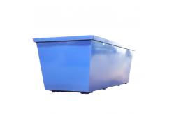 China Waste Management Skip Bin Stackable Scrap Steel Bin For Home Farm Construction supplier