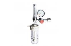 China Medical Oxygen Flow Meter With Regulator And Humidifier Bottle Optional Connections supplier