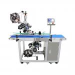 Top and Bottom Flat Box Sticker Labeling Machine for Restaurant Carton Assembly Line for sale
