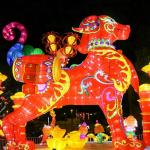 Outdoor Waterproof Chinese Silk Lanterns 60CM-30M Size for Festival Show for sale