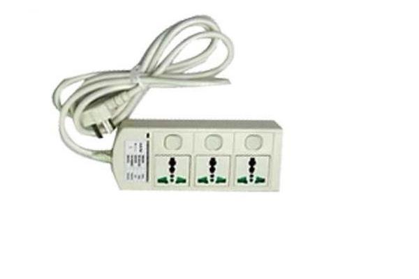 Customized 3 Outlet Flat Surge Protector Lightning Proof Residential