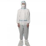 GB19082-2009 Disposable Protective Coverall Isolation Suit Barrier Bacteria for sale