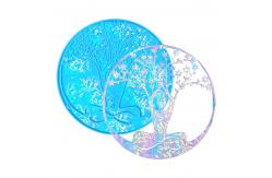 China MHC Holographic Diy Resin Molds  Wall Hangings Deco , Luxury Silicone Art Resin Molds supplier