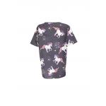 155 GSM Nurses Scrub Uniform 93% Polyester 7% Spandex Printting