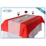 Big Size Piece Disposable Non Woven Tablecloth For Spain / Italian / France for sale