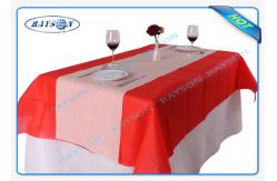 China Food Grade 60 Gram Width 1.2cm tnt Non Woven Tablecloth With  supplier