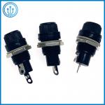 5x20mm Finger Grip Extractor Type Bakelite Fuse Holder Soldering Connection for sale