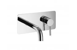 China Wall Mounted Mixer Tap Rough In Valve Included supplier