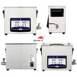 Skymen Ultrasonic Bath For Scuba Equipment With 200W Heater 1.72 Gallon