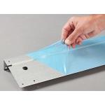 Damage Free 200m 30 Micron Protective Plastic Film For Metal Panel for sale