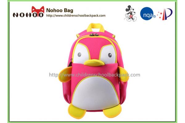 Penguin Design Preschool Animal Backpacks For 1 Year Old Double Shoulder