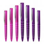 Promotional Twist-type Metal Ballpoint Pens With Blue Ink 1.0mm Advertising Office Gift Pen for sale