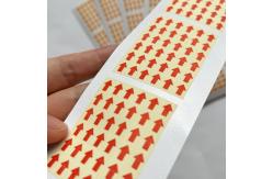 China Custom Printing Matte Thick Textured Paper Candle Sticker Labels supplier