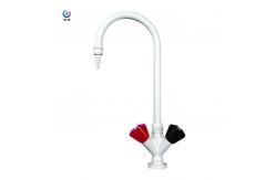 China Rotation 360° Laboratory Sink Tap Water Faucet With Heating Chemical Resistant supplier
