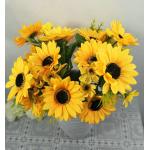 Decorative Plastic Sunflower Artificial Decoration Sunflower