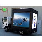 Advertising Mobile Truck Car LED Sign Display TV Full Color Screen P8 5500cd/m2 Brightness for sale