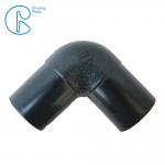 PE100 PN16 SDR11 HDPE Fusion Fittings , HDPE 90 Degree Elbow With Welding Parameters