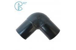 China PE100 PN16 SDR11 HDPE Fusion Fittings , HDPE 90 Degree Elbow With Welding Parameters supplier