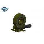 61/1 Ratio Vertical Worm Gear Slewing Bearing With Enclosed House For Solar Tracker for sale