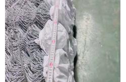 China Diamond Hole 8 Gauge Chain Link Fence Galvanized Pvc Coated supplier