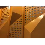1.6mm Aluminum Punching Hotel Perforated Metal Mesh for sale