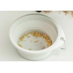 China Silicone Rounded Collapsible Pet Bowl Portable Travel Dog Dishes manufacturer