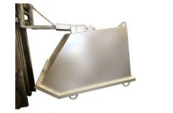 China 4000LBS Forklift Tilt Dumpster Forklift Attachment Dumping Bin supplier
