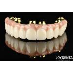 Highly Durable And Long-lasting Ti-Bar Zirconia Hybrid Bridge With Corrosion And Wear Resistance for sale