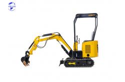 China 1200KG Mini Excavator HT12 Rubber Crawler 1.2ton Small Digger supplier