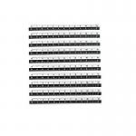 P093 Black and white sticker photographic evidence scale for sale
