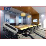 Office Hidden Conference Table Socket , Silver 3 Table Top Universal Power Plug