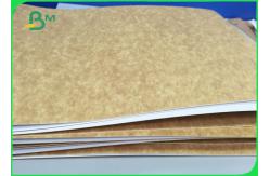 China 270gsm Clay Coated Kraft Back Paper Food Grade CCKB Recycled Paperboard supplier