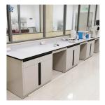 Alkali Resistant Laboratory Wall Bench , W750*H850mm Side Lab Work Benches for sale