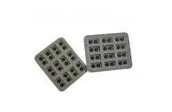 China OEM Aging Resistant Silicone Rubber Keyboard For Remote Control supplier